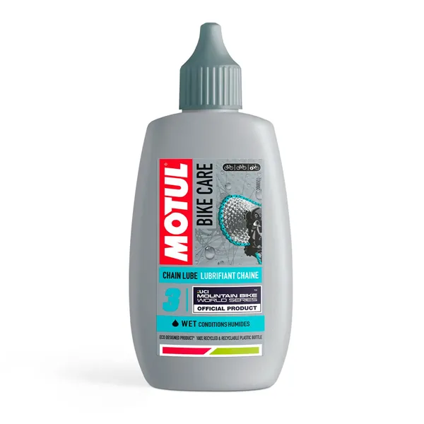 Lubricante para Cadenas de Bicicletas Motul Chain Lube Wet 0.10lts